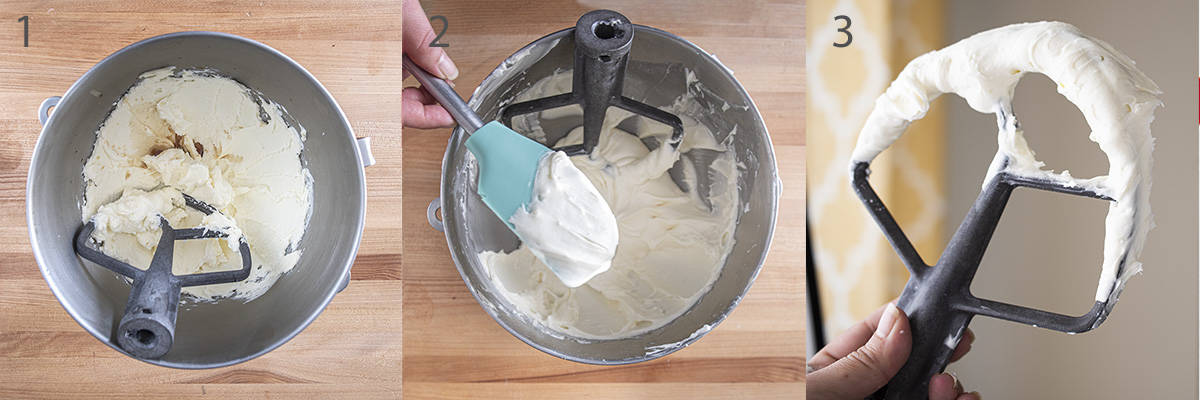 Cream Cheese Frosting Step by Step instructions.