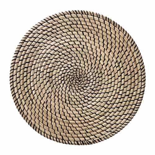 Ikea woven placemat.