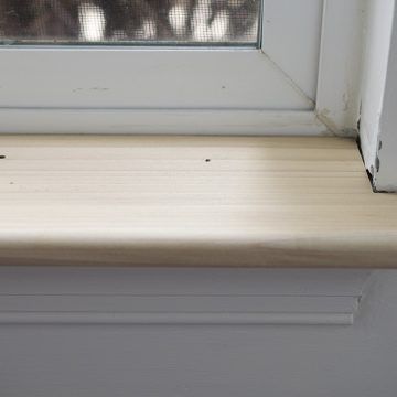 Brand new window sill replacement put into place.