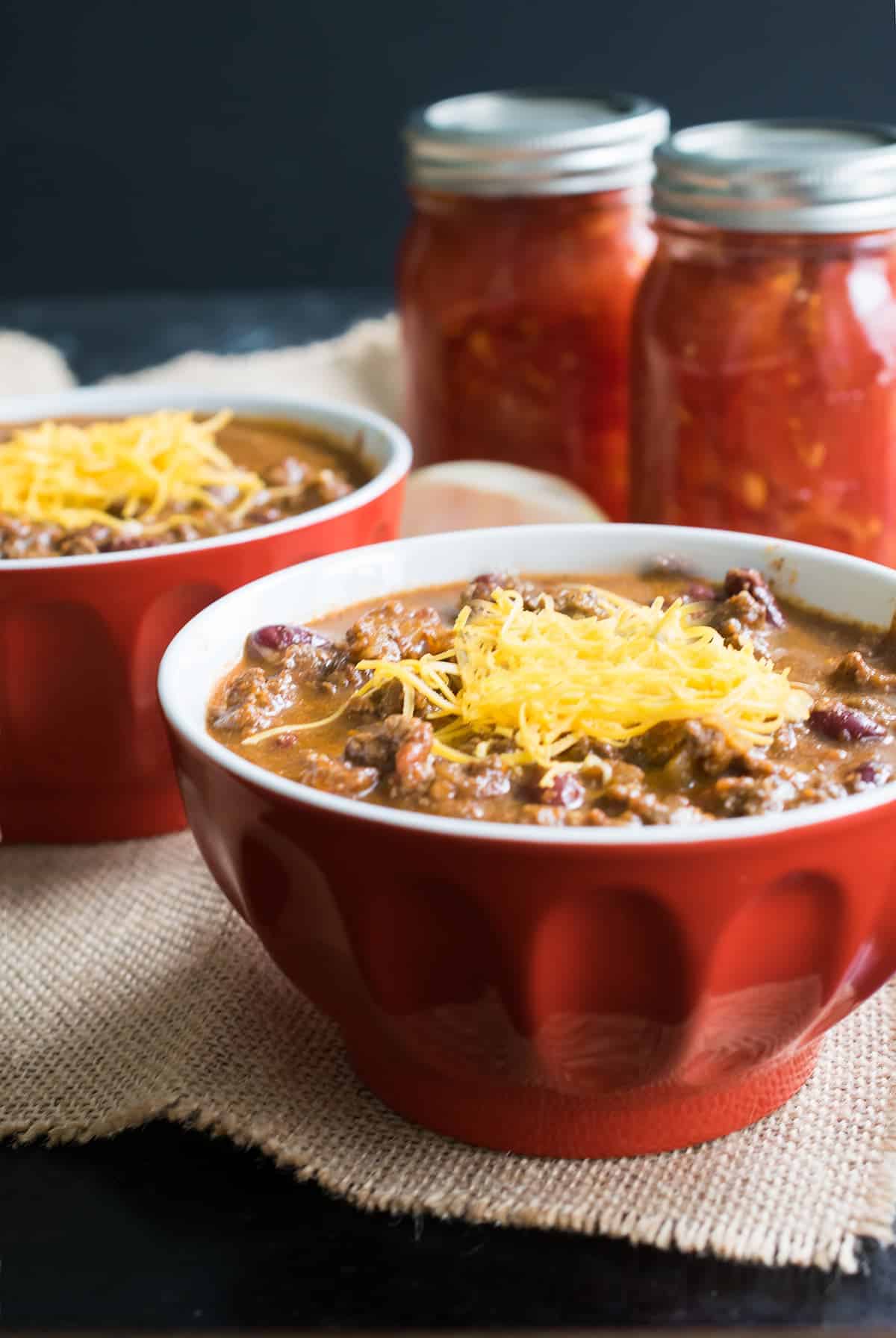 Cincinnati Chili Recipe from scratch - I grew up on this delightful chili and have perfected the seasonings. I list some of my own preferences and differences from the authentic skyline version as well.